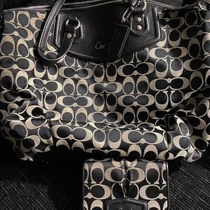 Coach Bag and wallet